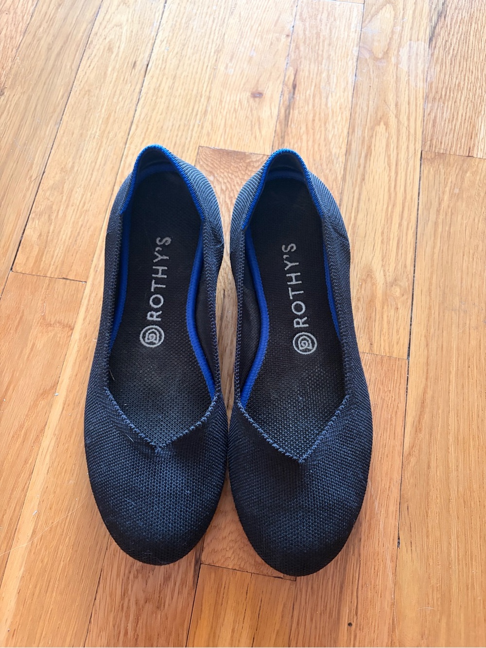 Rothy's Black Ballet Flats